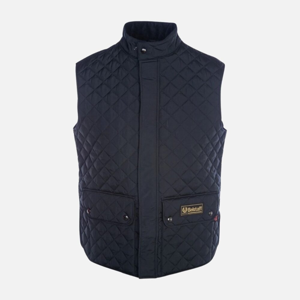 Belstaff Dark Navy Waistcoat Gilet