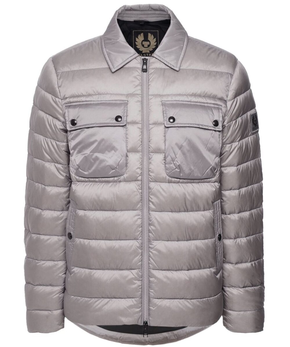Belstaff Down Tour Overshirt in Grey