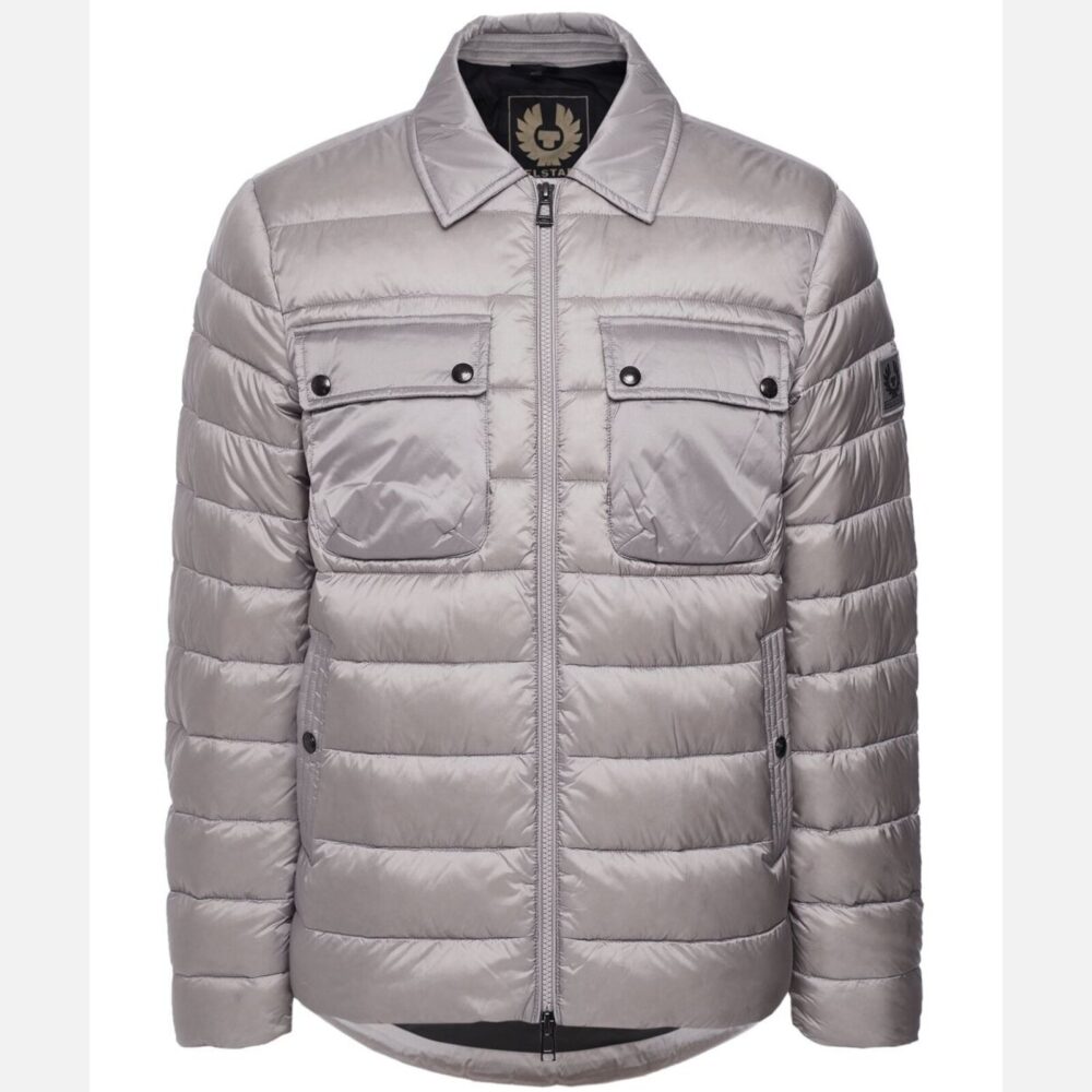 Belstaff Down Tour Overshirt in Grey