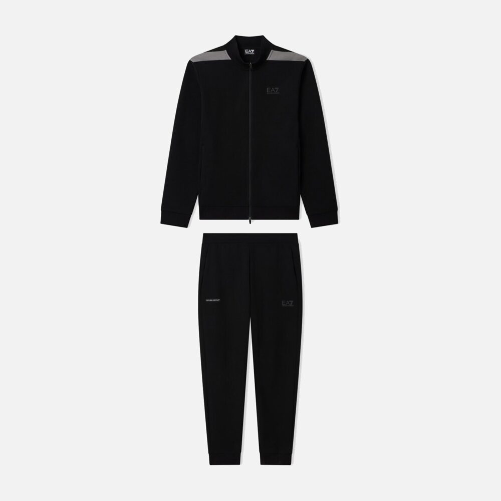 EA7 Dynamic Athlete Natural VENTUS7 Tracksuit in Black