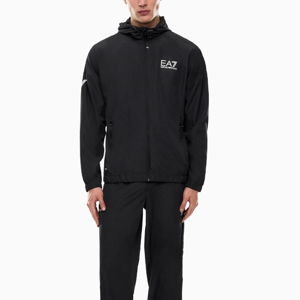 EA7 VENTUS7 Tennis Tracksuit in Black